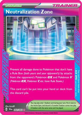 Neutralization Zone (60) Holofoil - SV Shrouded Fable