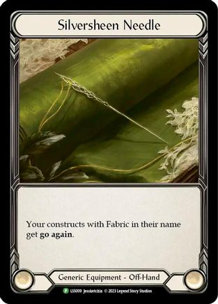 Silversheen Needle (LSS009) Cold Foil - FaB Promos