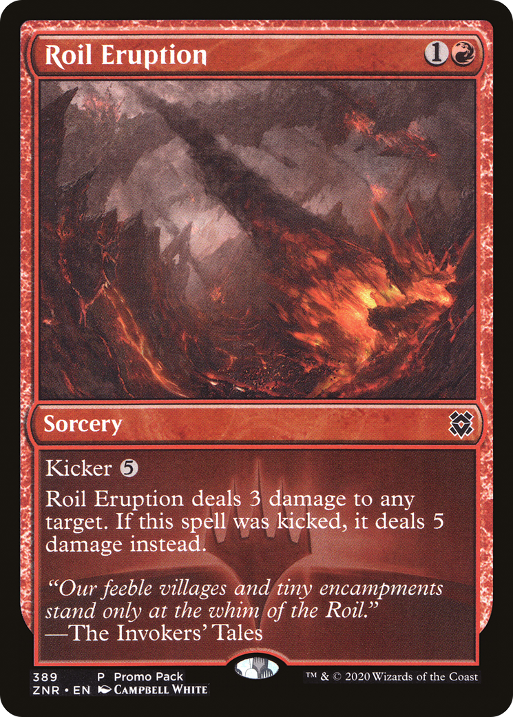 Roil Eruption (389) Foil - Zendikar Rising
