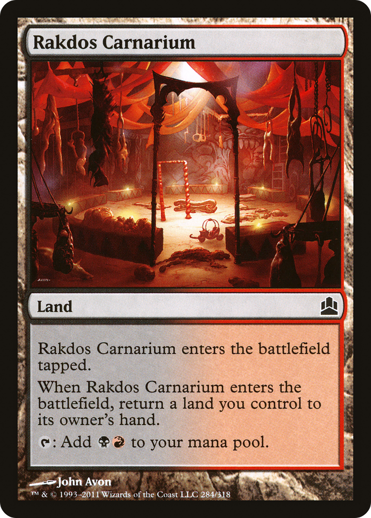 Rakdos Carnarium (284) - Commander 2011