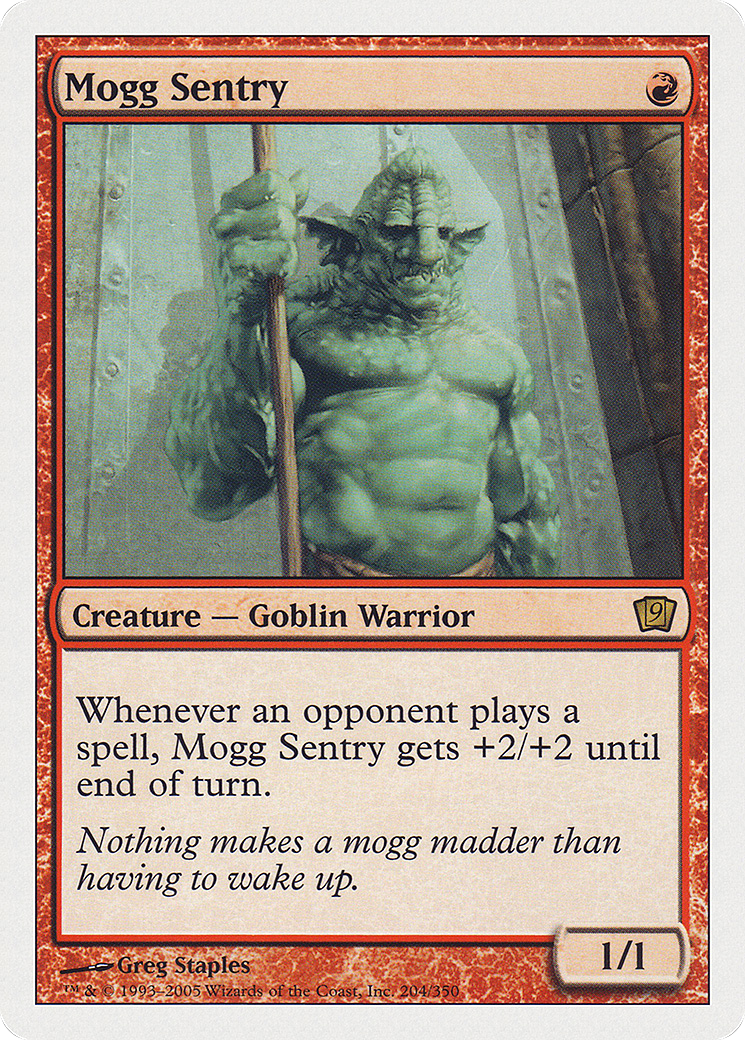 Mogg Sentry (204) - Ninth Edition