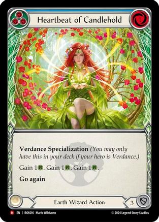 Heartbeat of Candlehold (ROS016) Rainbow Foil - Rosetta