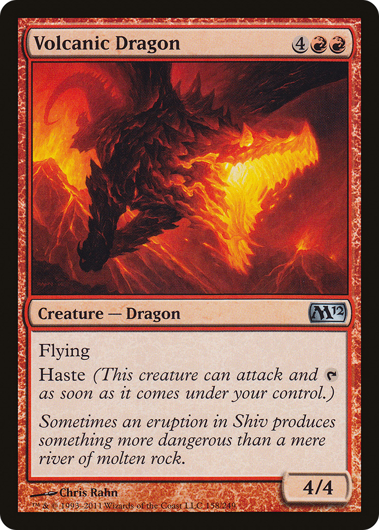 Volcanic Dragon (158) - Magic 2012