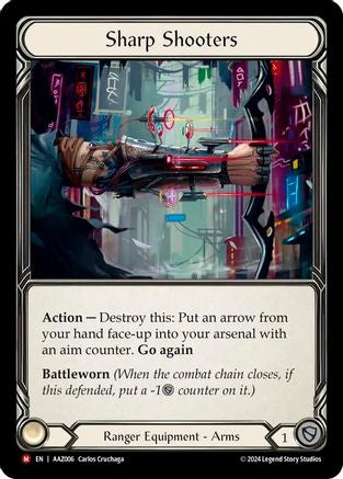 Sharp Shooters (AAZ006) Rainbow Foil - Armory Deck: Azalea