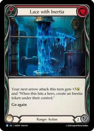 Lace with Inertia (AAZ019) - Armory Deck: Azalea