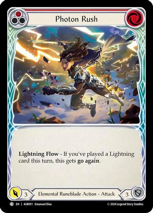 Photon Rush (Red) (AUR011) - 1st Strike