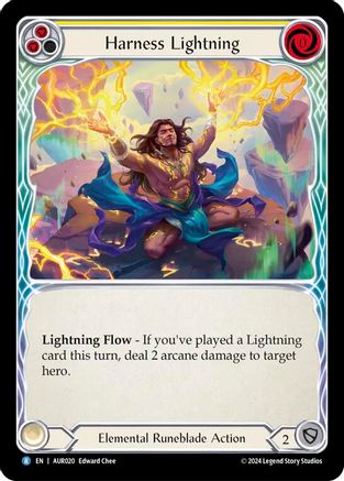 Harness Lightning (Yellow) (AUR020) - 1st Strike