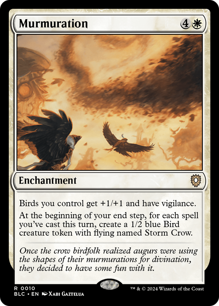 Murmuration (010) - Bloomburrow Commander