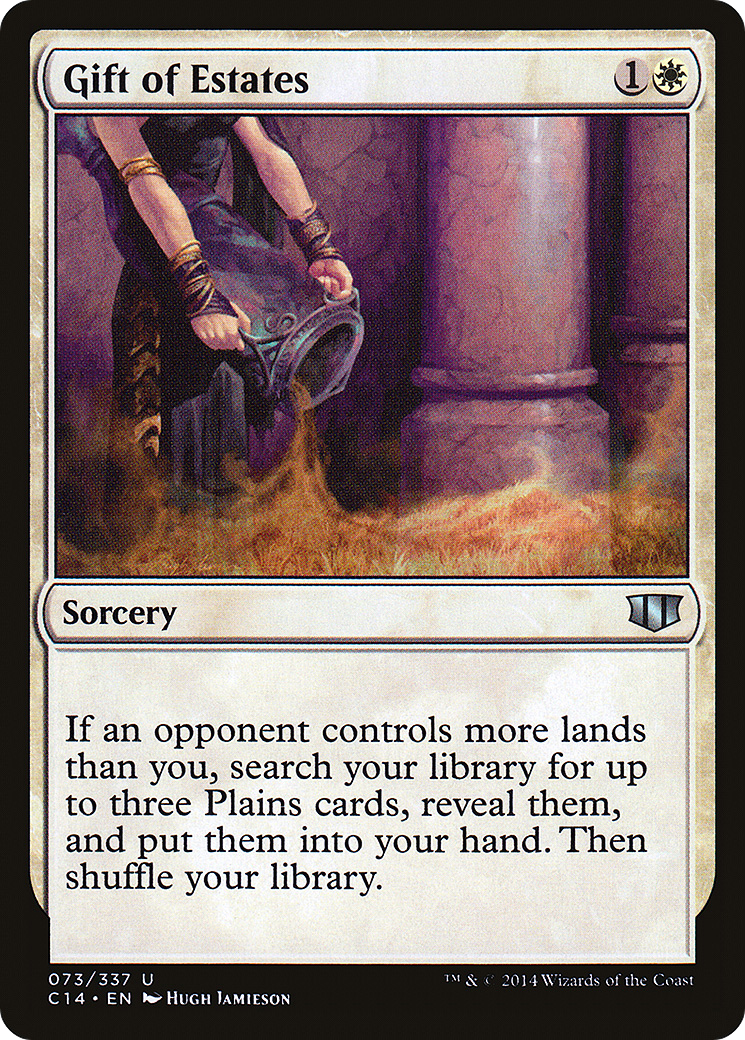 Gift of Estates (073) - Commander 2014