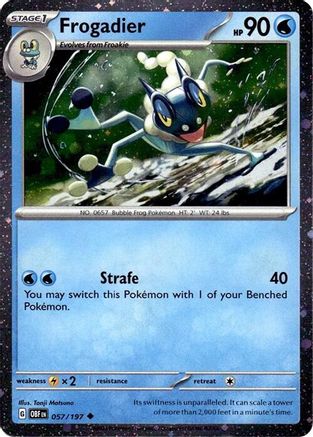 Frogadier - 057/197 (Cosmos Holo) (57) Holofoil - Miscellaneous Cards & Products