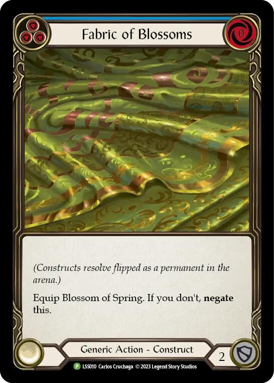 Fabric of Blossoms (LSS010) Cold Foil - Flesh and Blood: Promo Cards
