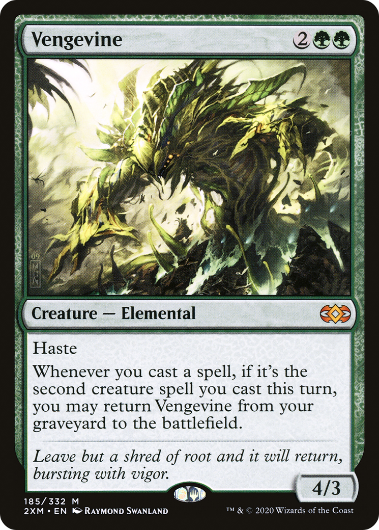 Vengevine (185) Foil - Double Masters