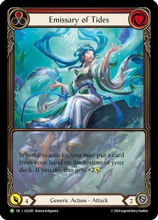 Emissary of Tides - LGS295 (LGS295) Rainbow Foil - Flesh and Blood: Promo Cards