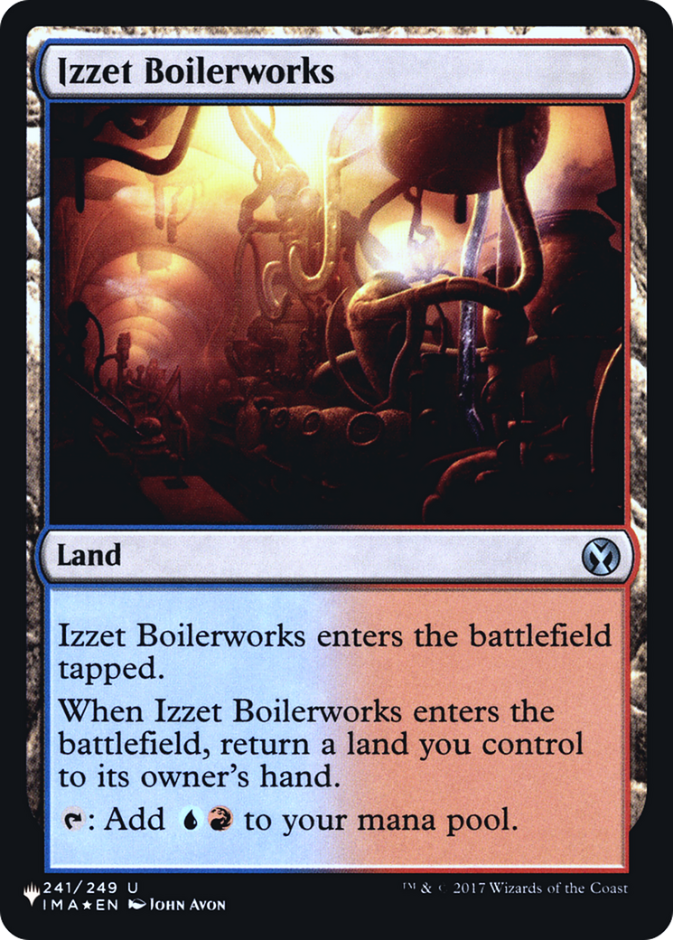Izzet Boilerworks (IMA-241) Foil - The List