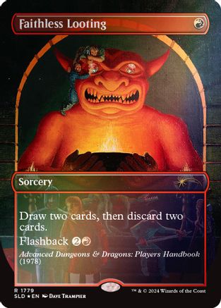 Faithless Looting (1779) Foil - Secret Lair Drop Series