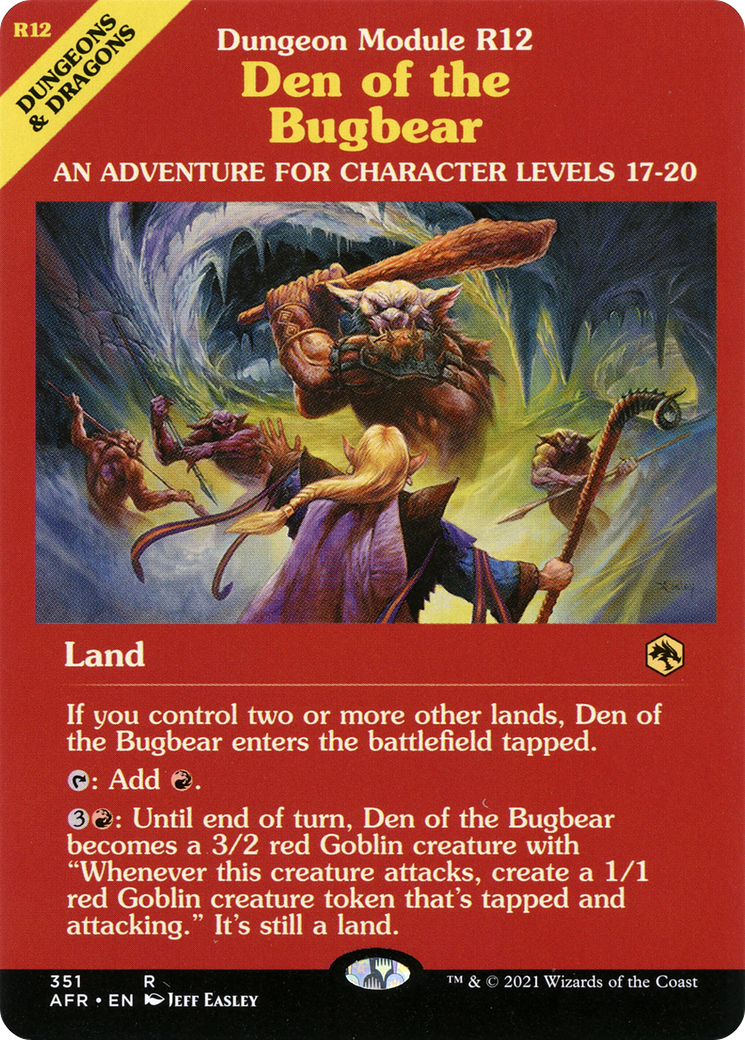 Den of the Bugbear (Showcase) (351) - Adventures in the Forgotten Realms