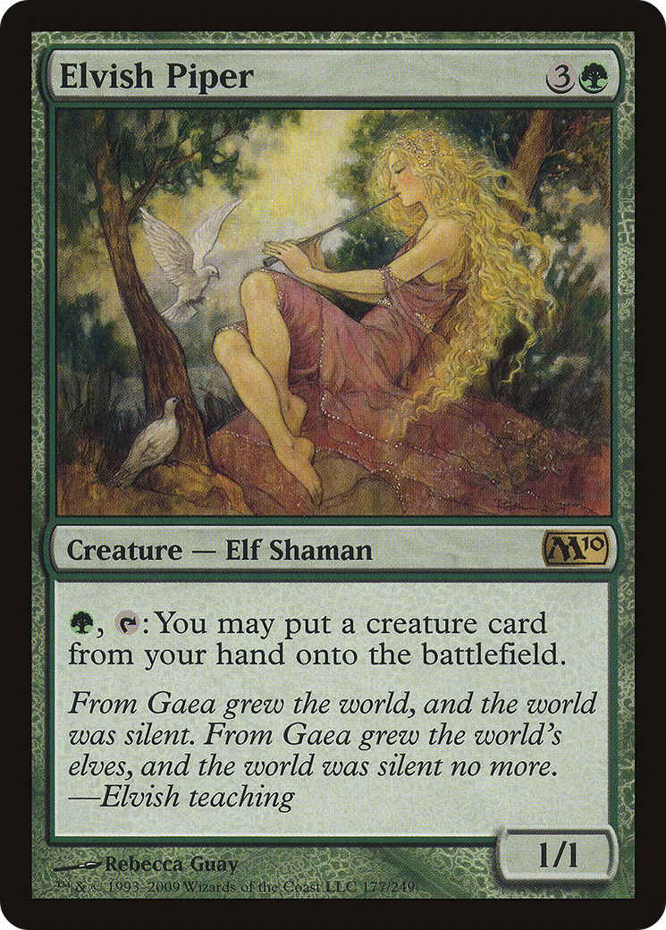 Elvish Piper (177) Foil - Magic 2010