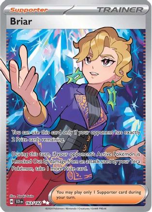 Briar - 163/142 (163) Holofoil - SV07 Stellar Crown