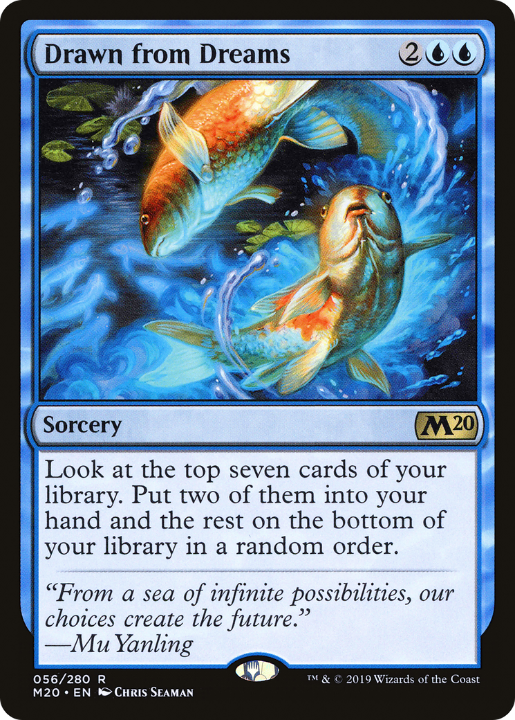 Drawn from Dreams (056) Foil - Core Set 2020