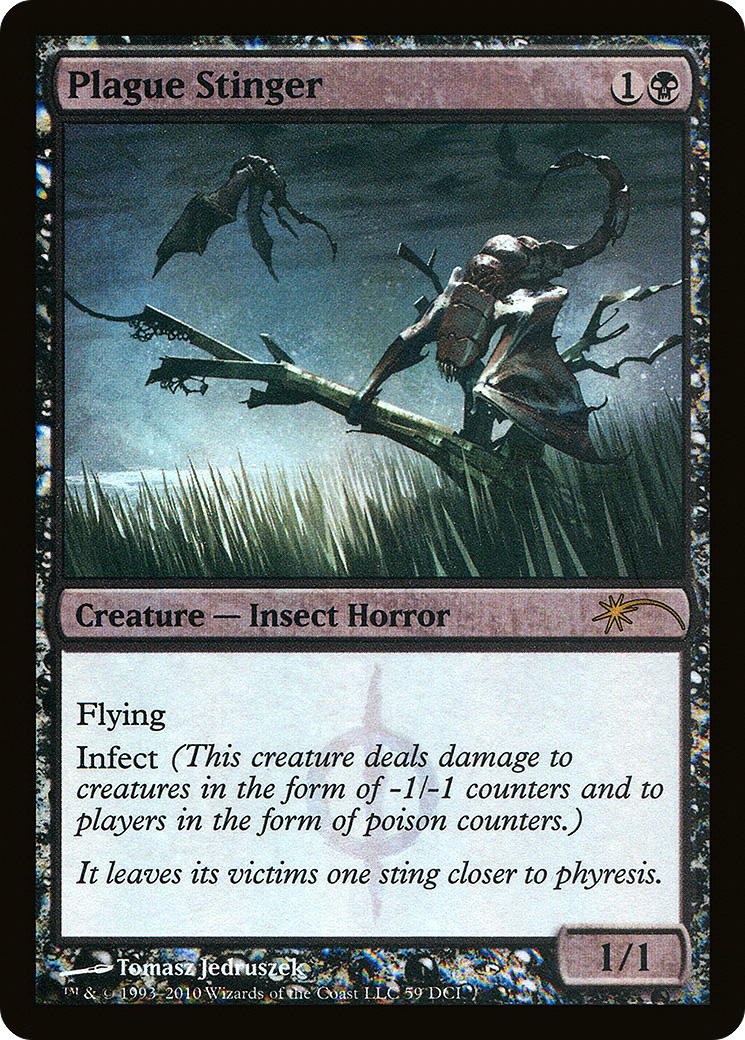 Plague Stinger (059) Foil - DCI Promos