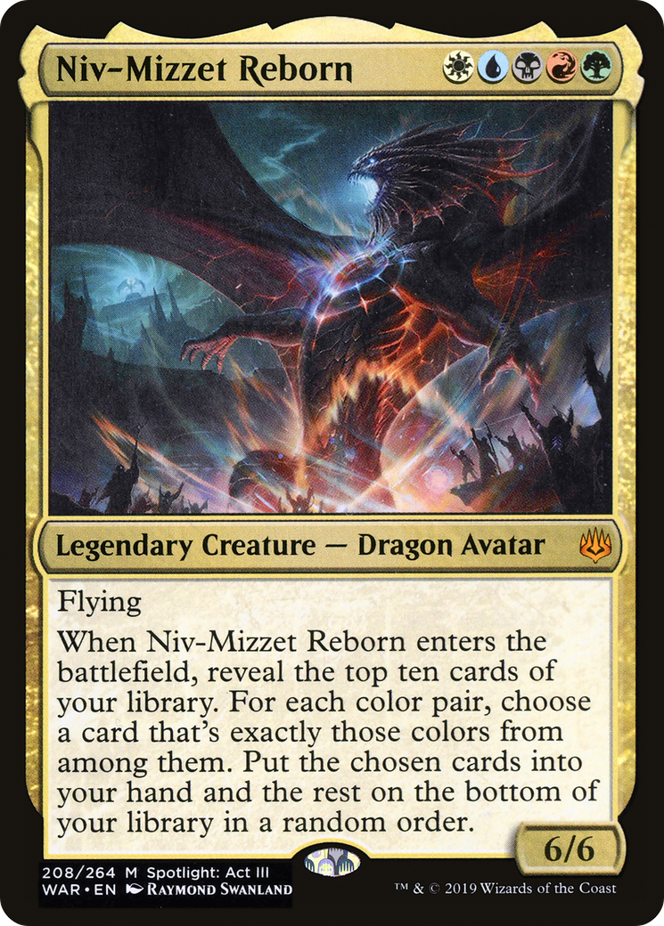 Niv-Mizzet Reborn (208) - War of the Spark