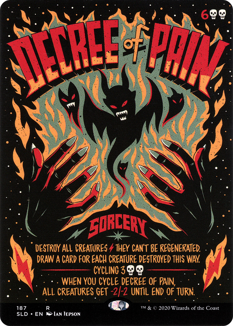 Decree of Pain (187) - Secret Lair Drop