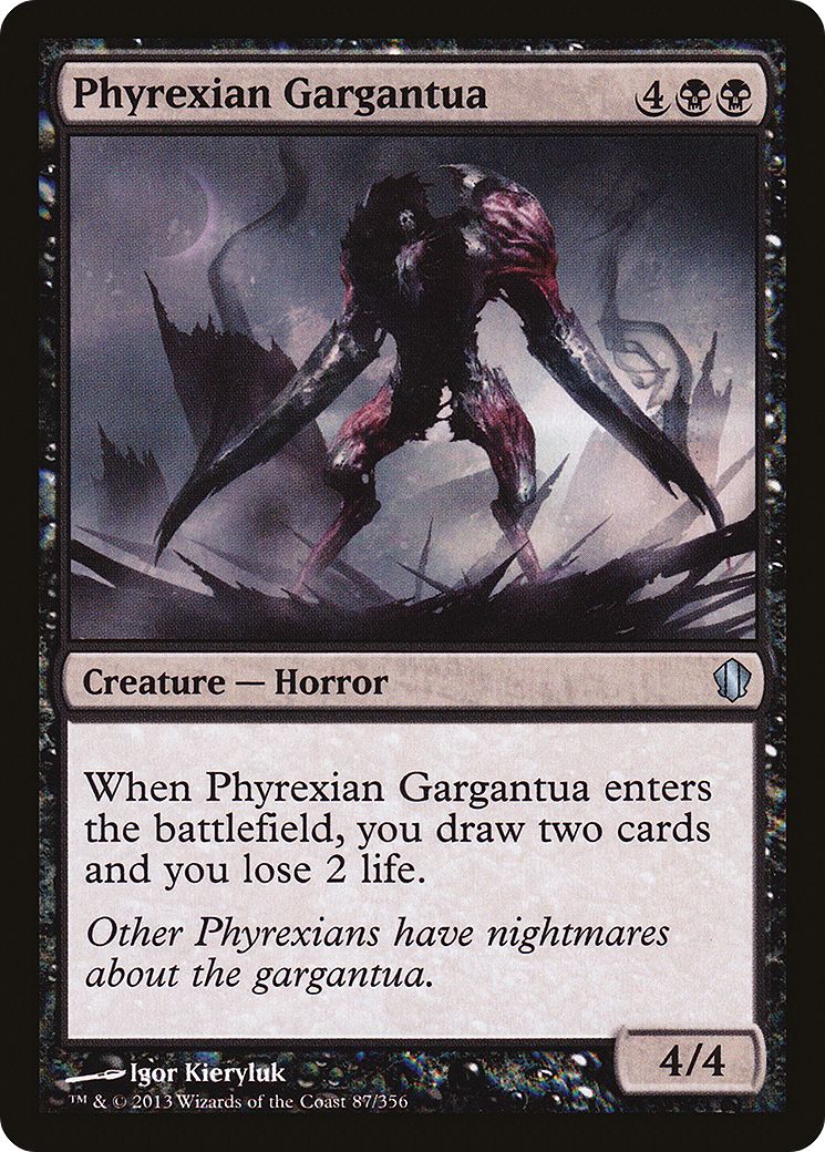 Phyrexian Gargantua (087) - Commander 2013