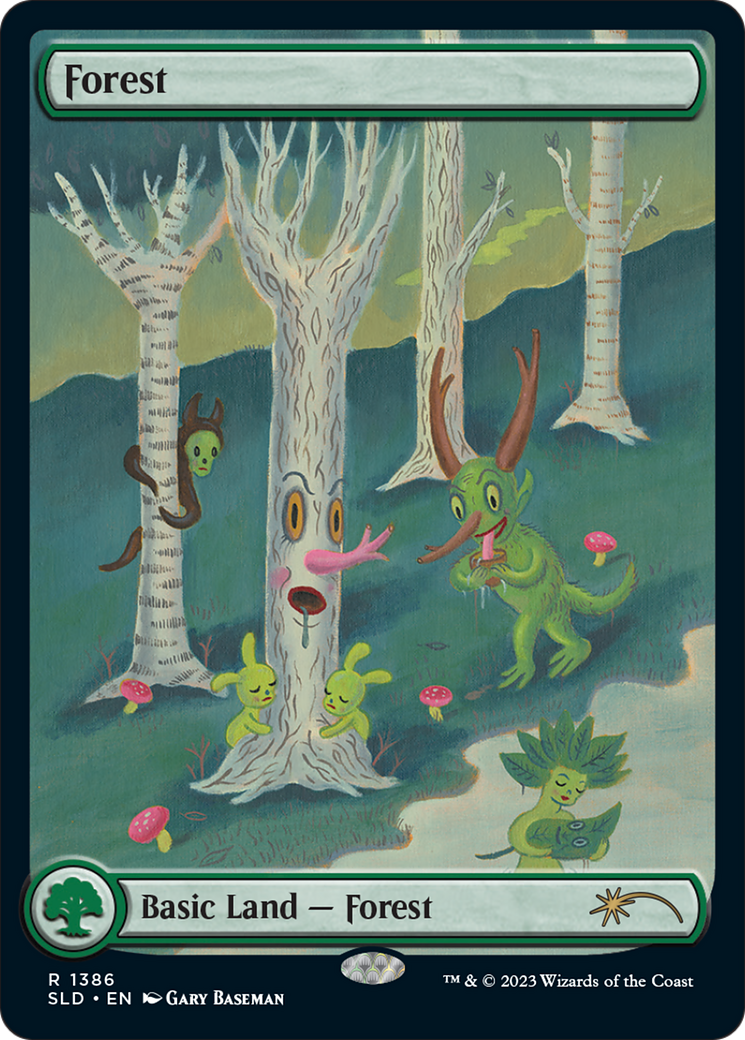 Forest (1386) - Secret Lair Drop