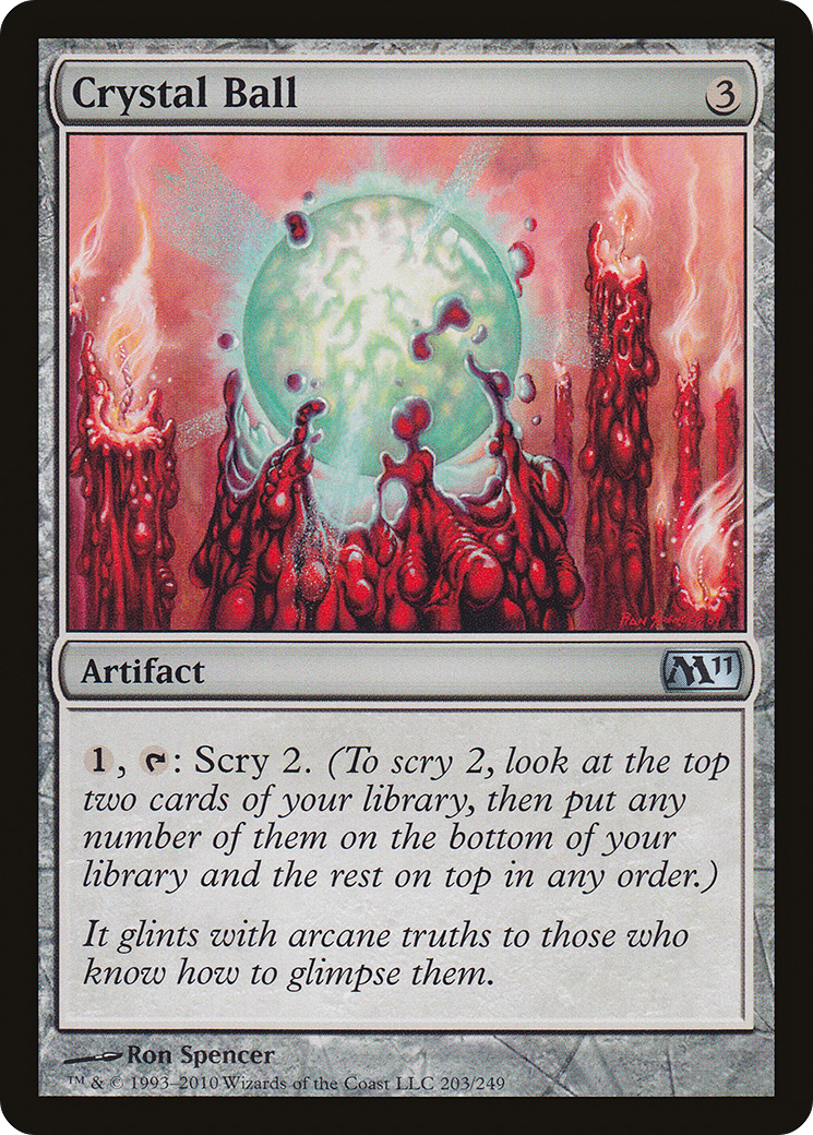 Crystal Ball (203) Foil - Magic 2011