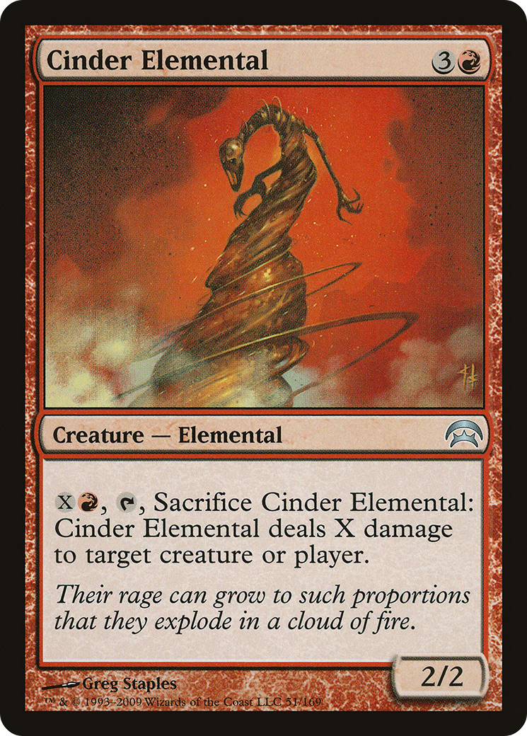 Cinder Elemental (051) - Planechase