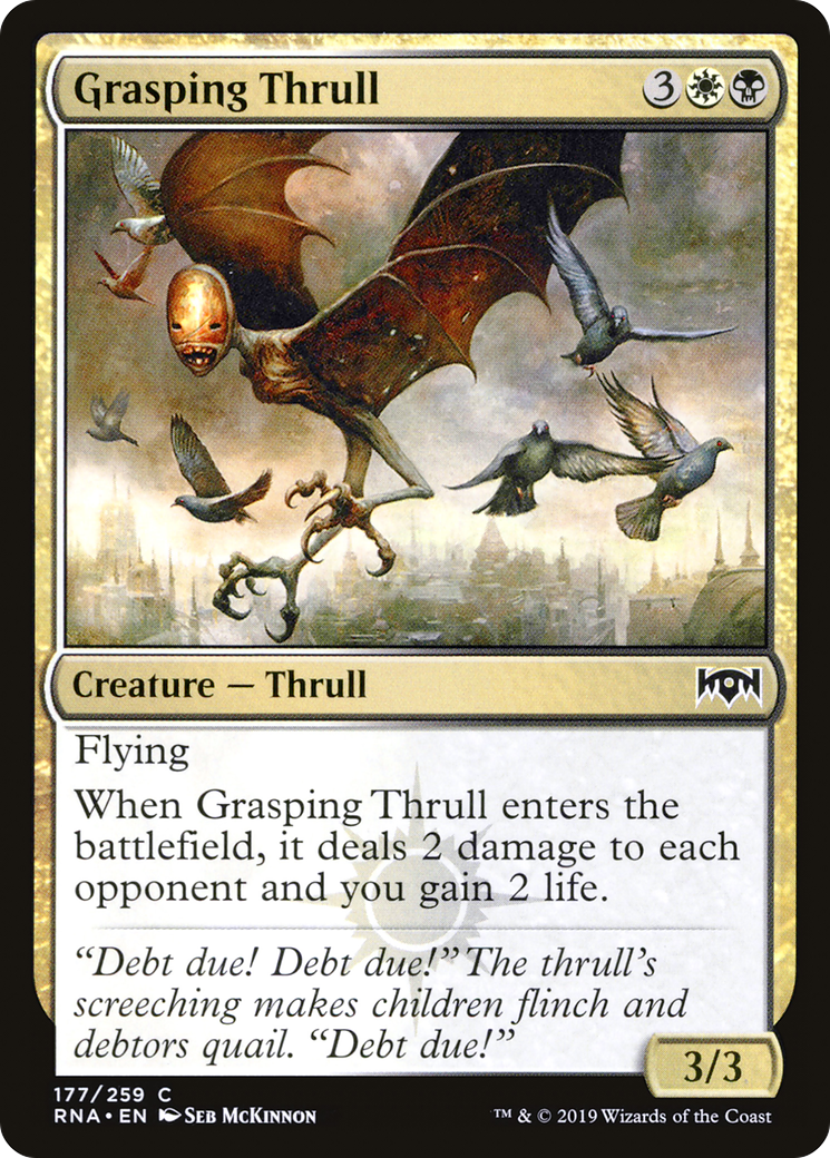 Grasping Thrull (177) Foil - Ravnica Allegiance
