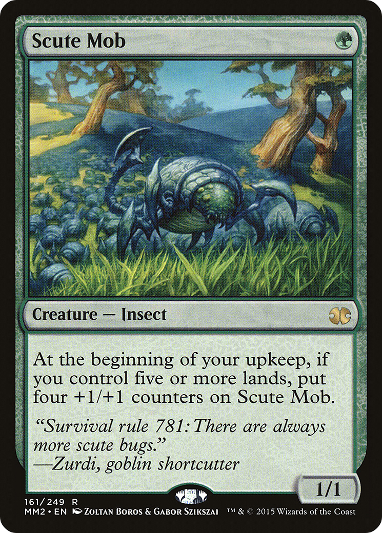 Scute Mob (161) - Modern Masters 2015