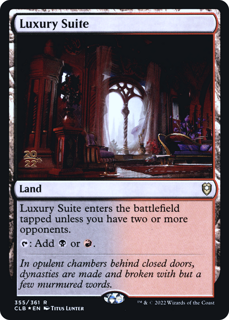Luxury Suite (355s) Foil - Battle for Baldur's Gate Promos