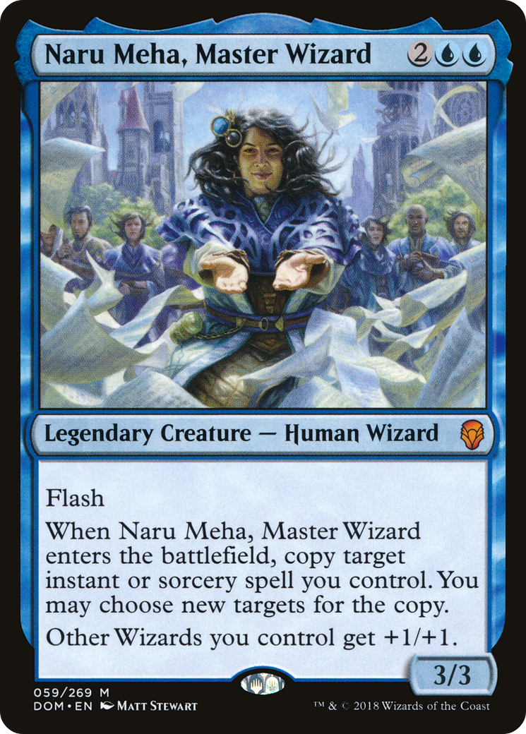 Naru Meha, Master Wizard (059) Foil - Dominaria