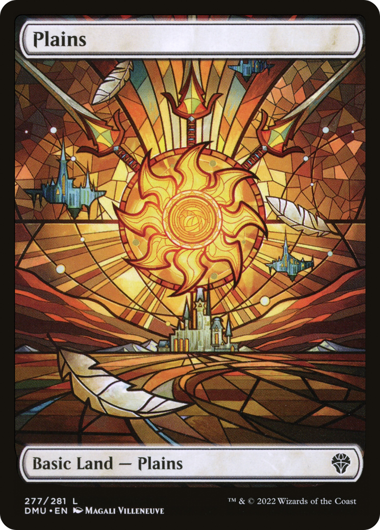 Plains (Showcase) (277) Foil - Dominaria United
