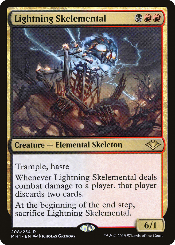 Lightning Skelemental (208) - Modern Horizons
