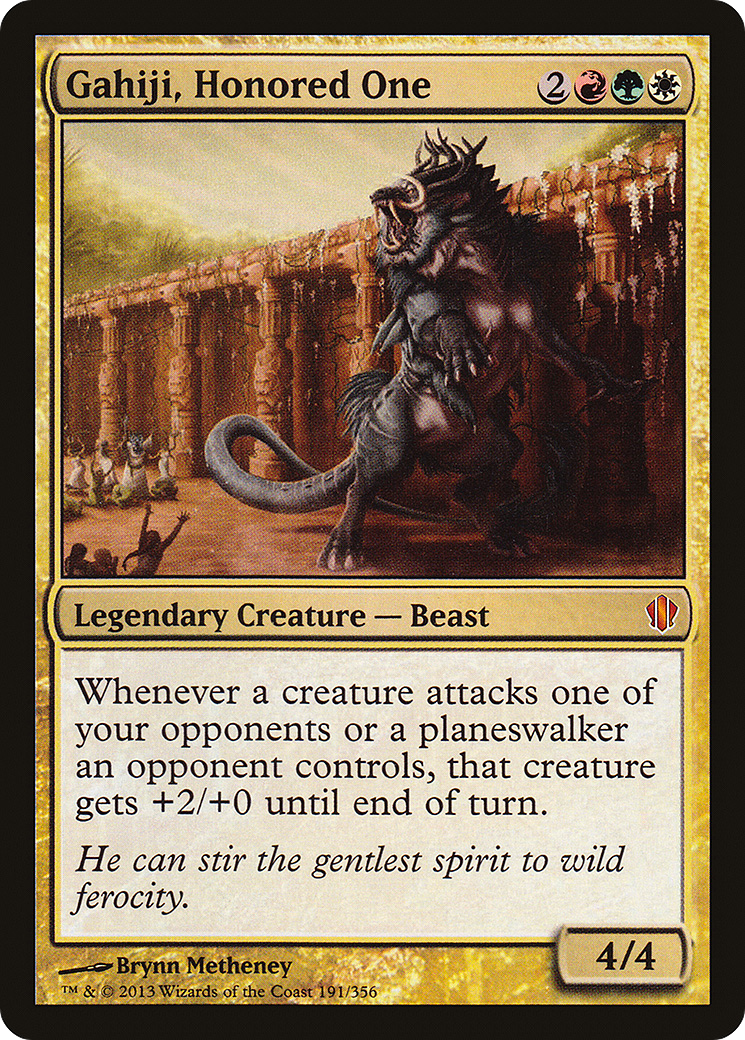 Gahiji, Honored One (191) - Commander 2013