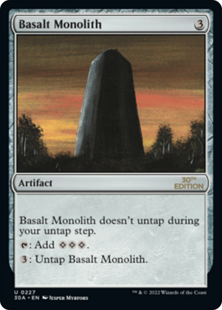 Basalt Monolith (227) - 30th Anniversary Edition