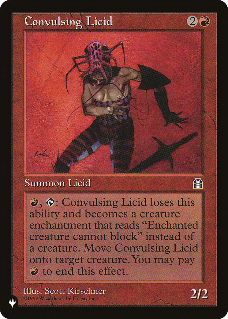 Convulsing Licid (Retro) (STH-77) - The List