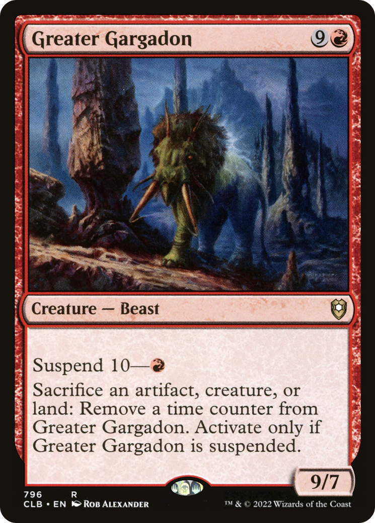 Greater Gargadon (796) - Commander Legends: Battle for Baldur's Gate