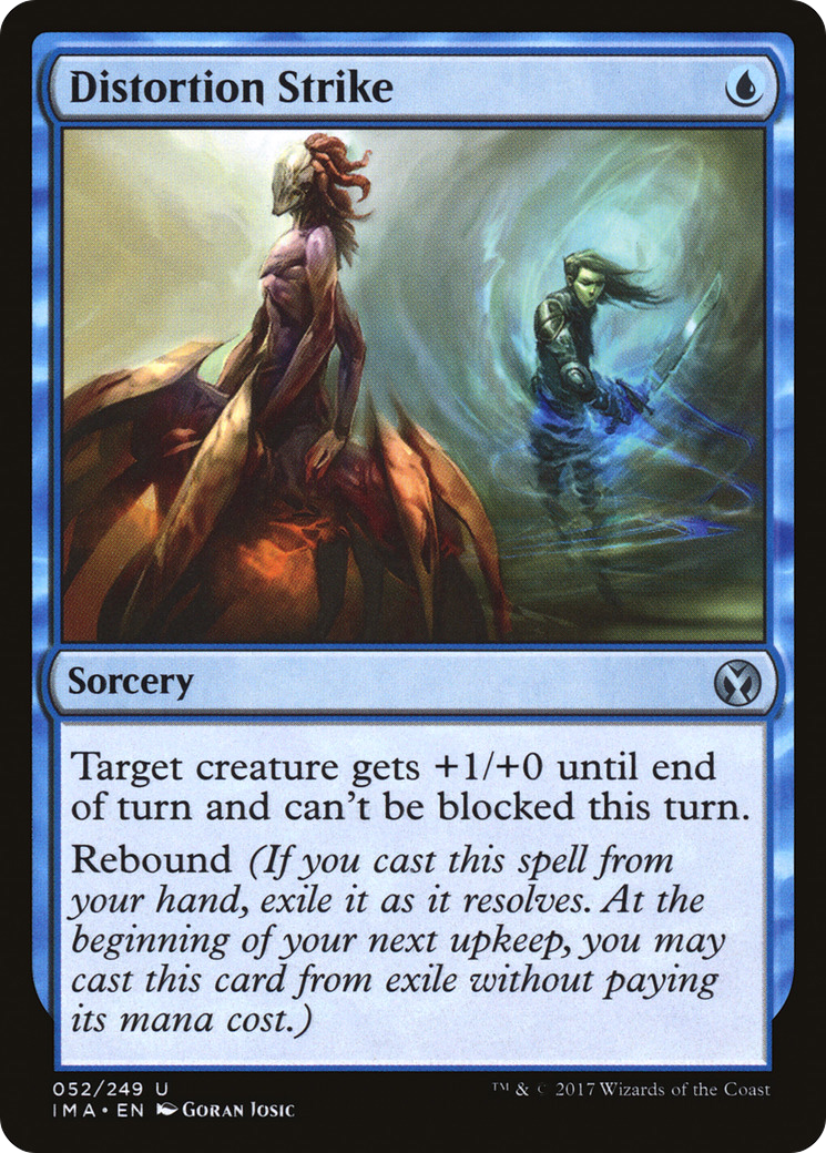 Distortion Strike (052) Foil - Iconic Masters