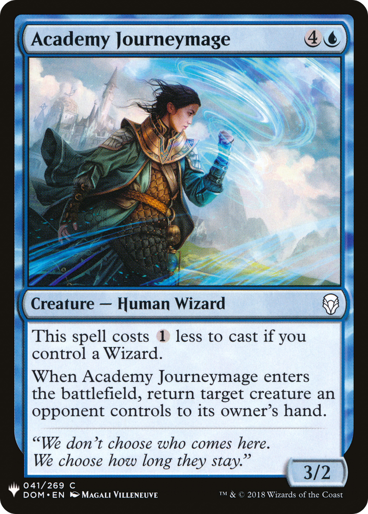 Academy Journeymage (041) - The List
