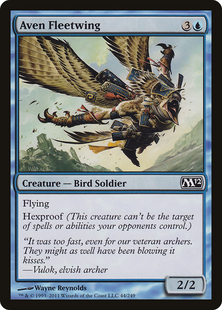 Aven Fleetwing (044) Foil - Magic 2012