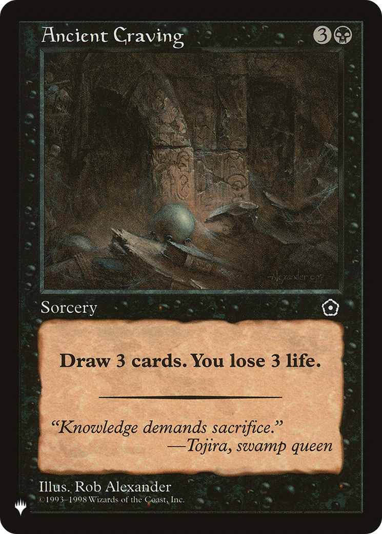Ancient Craving (Retro) - The List