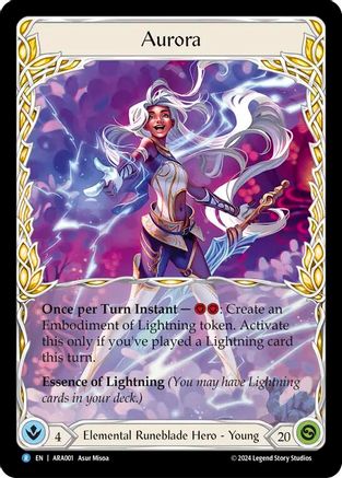 Aurora (ARA001) Rainbow Foil - Blitz Deck: Rosetta - Aurora