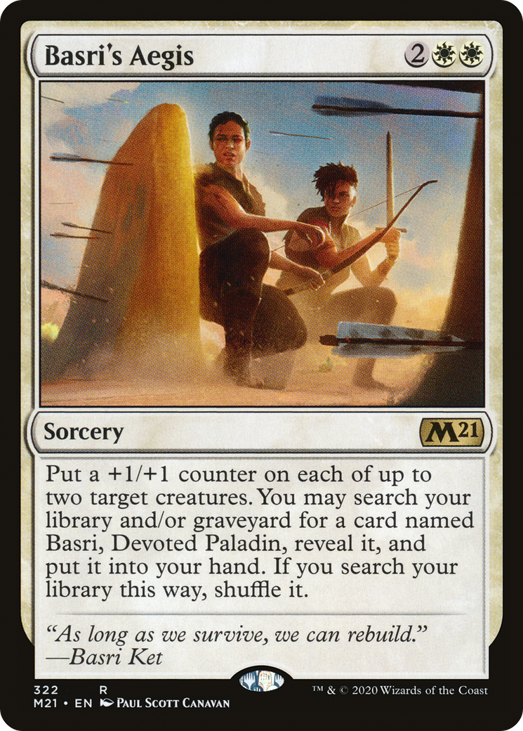 Basri's Aegis (322) - Core Set 2021