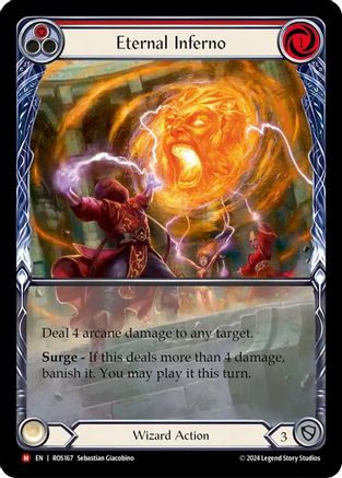 Eternal Inferno (Extended Art) (ROS167) Rainbow Foil - Rosetta