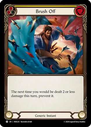 Brush Off (Yellow) (ROS235) - Rosetta