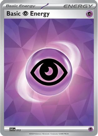 Basic Psychic Energy - 013 (13) - SVE Scarlet & Violet Energies