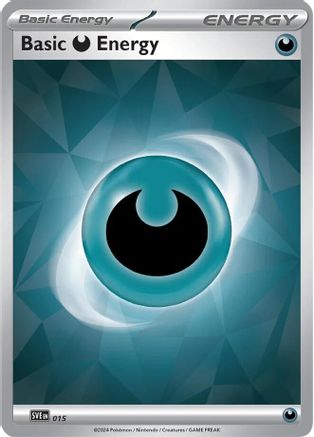 Basic Darkness Energy - 015 (15) - SVE Scarlet & Violet Energies